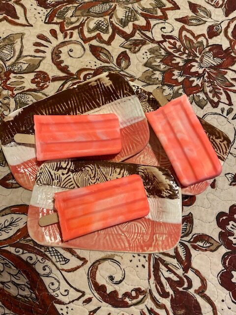 Popsicle-like soap bars